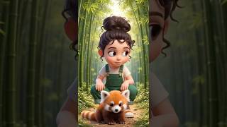 ROZA | KIZIL PANDA 🐼  #kızılpanda #sevimlihayvanlar #ilginçbilgiler #çocuk #animasyon