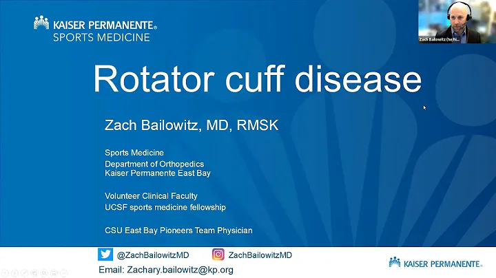 Rotator Cuff Disease | National Fellow Online Lect...