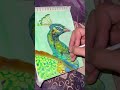 Wait for end✍🏻🫶🏻#viral #artist #peacock #painting #lifeisbutadream #shorts #tranding #drawing