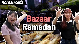 Korean Girls Went To Bazaar Ramadan For The First Time L Blimey In Kl2 Ep.01