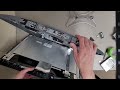Teardown of a HP All-In-One PC model 24-e005Z with 23.8" screen and AMD dual core CPU