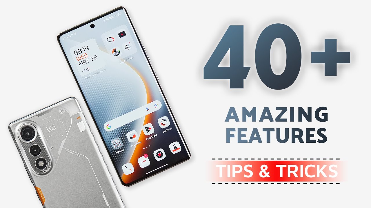 Tecno POVA Curve 5G Tips & Tricks | 40+ Special Features - TechRJ