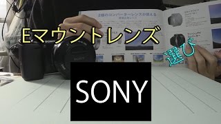 [ APS用 ] 欲しいSONYのEマウントレンズ