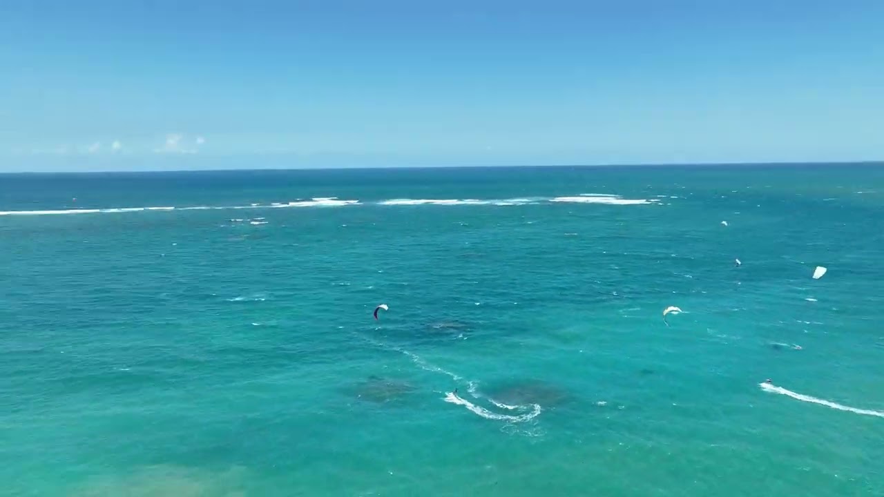 Cabarete Beach drone footage 2023