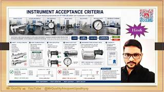 Acceptance Criteria after Calibration as per IS standard// Instrument permissible error #acceptance