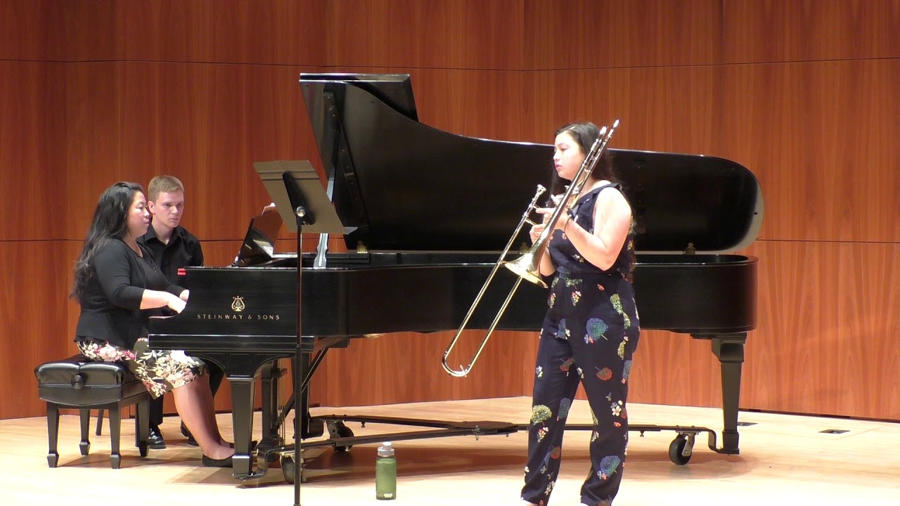 ECMS Honors Trombone Recital Bella performs La Femme A Barbe (J