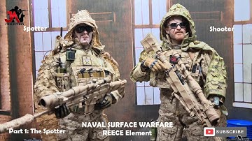 Part1: Unboxing NAVAL SURFACE WARFARE RECCE Element - "Spotter" 1/6 Action Figures JA Collection