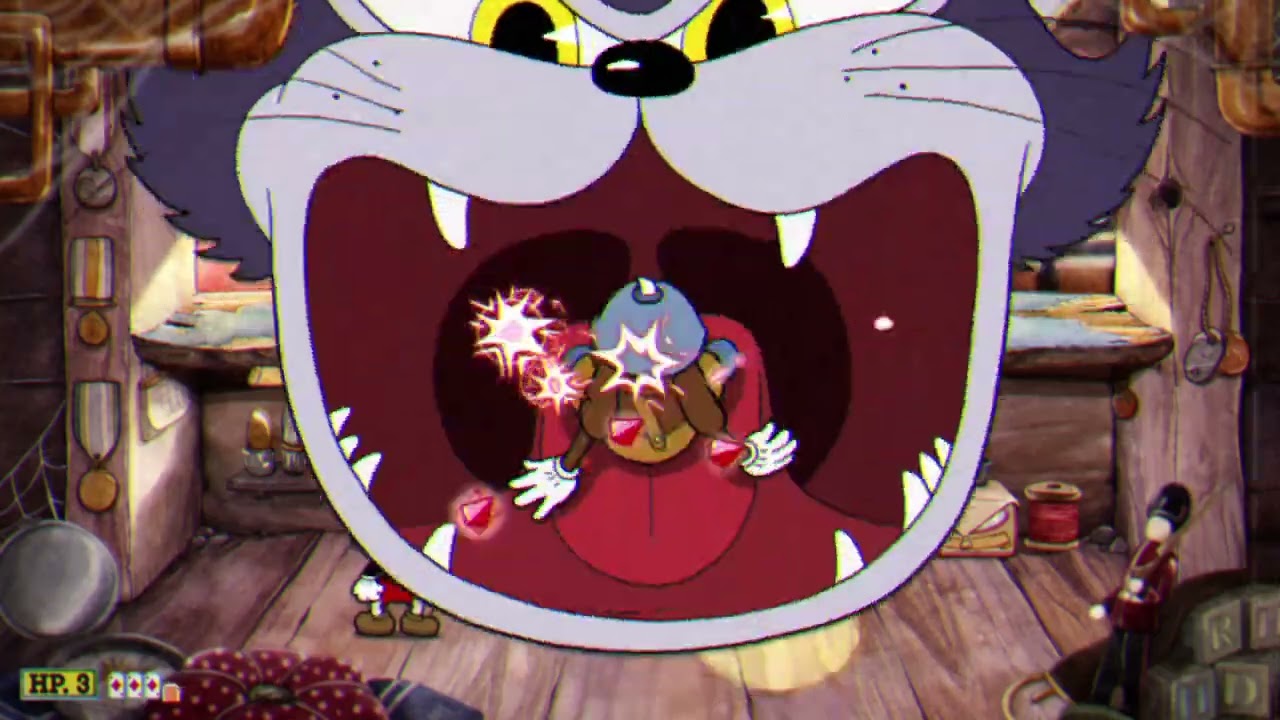 CUPHEAD- EASIEST WAY TO BEAT WERNER WERMAN (Read the description)