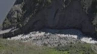 Aerial view shows extent of Yellowstone flooding