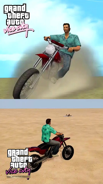 GTA Vice City- Original vs Definitive Edition Comparison #gta #gtavicecity #gtadefinitiveedition