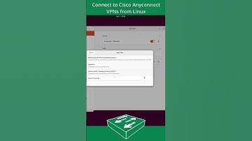 Verbinding maken met Cisco Anyconnect VPN