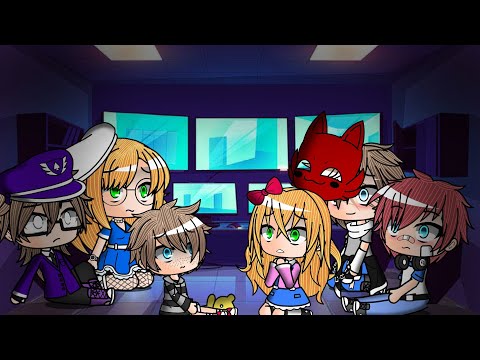 The past Afton family observe their future selves || ft.Past Ennard (Noah) || My AU || Gacha club