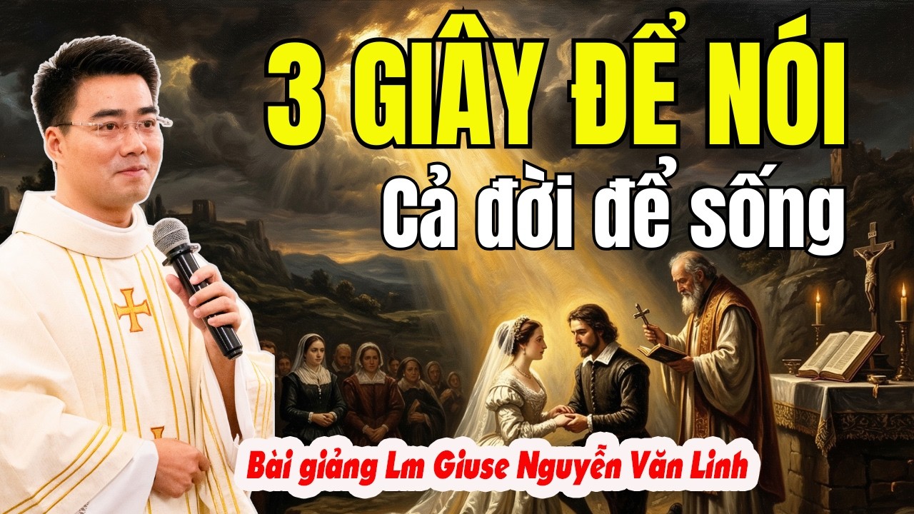 Nói Yêu 3 Giây: Sống Trọn Đời Mới Khó | Bài Giảng Lm Giuse Nguyễn Văn Linh