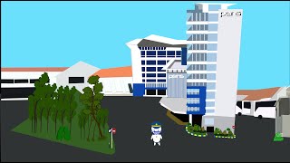 Video Animasi 2D K3 (Keselamatan dan Kesehatan Kerja) Gedung Pascasarjana PENS Era New Normal