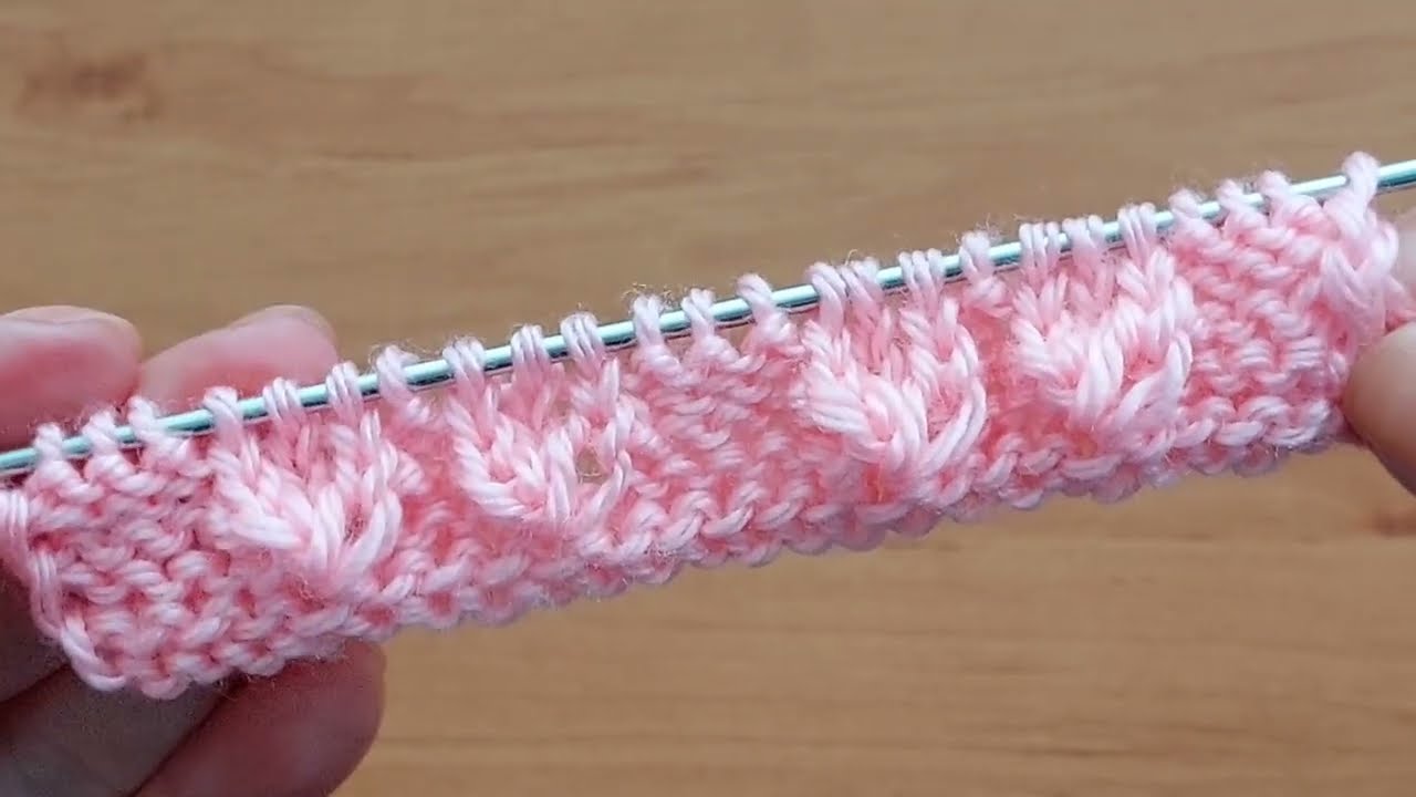 Прекрасный узор для вязания ♥️