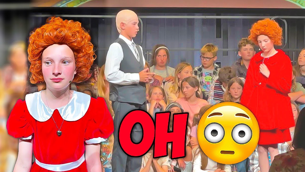 She Got The MAIN ANNIE ACTING ROLE At School and It DID’NT Go As Expected… 🫢