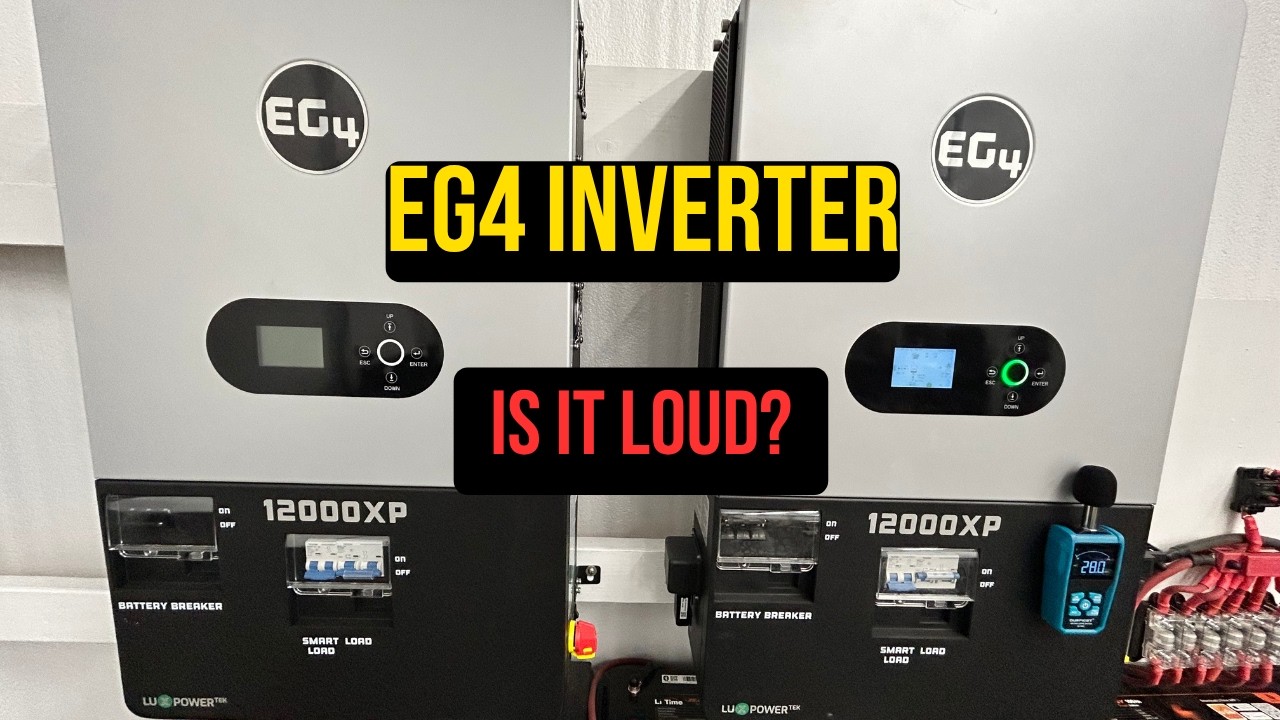 Is the EG4 12000XP Quiet? Real-World Noise Test!