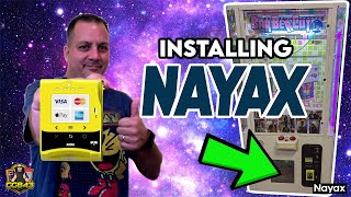 How To Install A Nayax Credit Card Reader On A Claw Machine Or Pinball Machine! screenshot 1