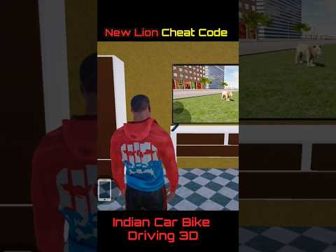 NEW LION CHEAT CODE IN INDIAN CAR BIKE DRIVING 3D 