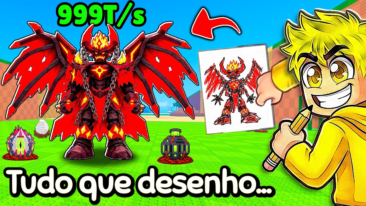 DESENHEI PETS DIVINOS PARA VIRAR REALIDADE NESSE ROUBE UM OVO
