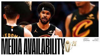 Cavs at Heat, Game 4 | Jarrett Allen & Donovan Mitchell Media Availability | 4.28.2025