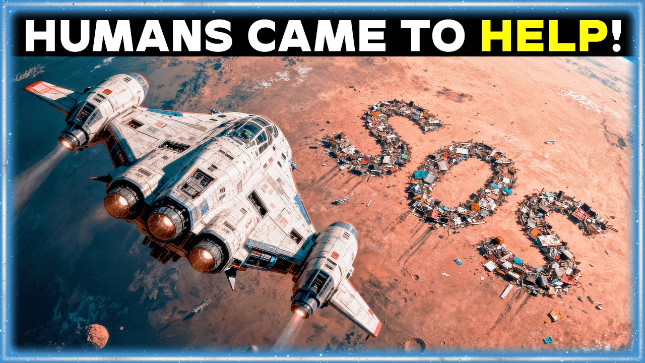 Мы думали, что никто не получит наш сигнал SOS... Пока не увидели человеческий флот над горизонто...