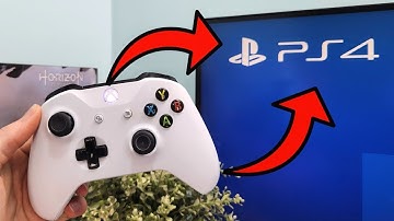 How To Use Xbox Controller on PS4