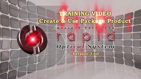 Training Video: Stock Control + Point Of Sales - Create & User Package Product