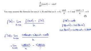 NEW! Edexcel June 2018 Pure Paper 2 q9 - Differentiation, Trigonometry