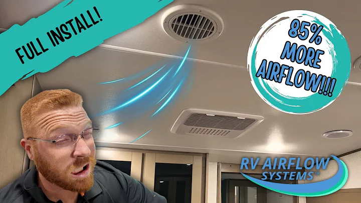 RV Airflow System Install + AirDirect Upgrade | 2025 Grand Design 27BH | 85% Airflow Boost!