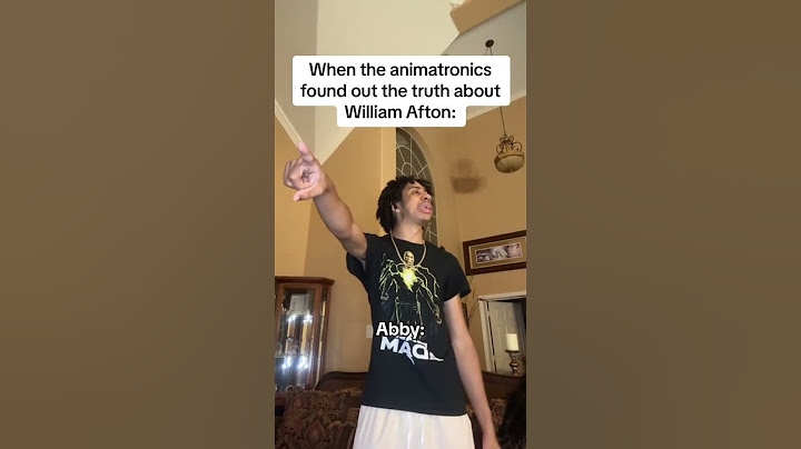 When the animatronics found out the truth about William Afton (Song: ScarLip- No Statements)