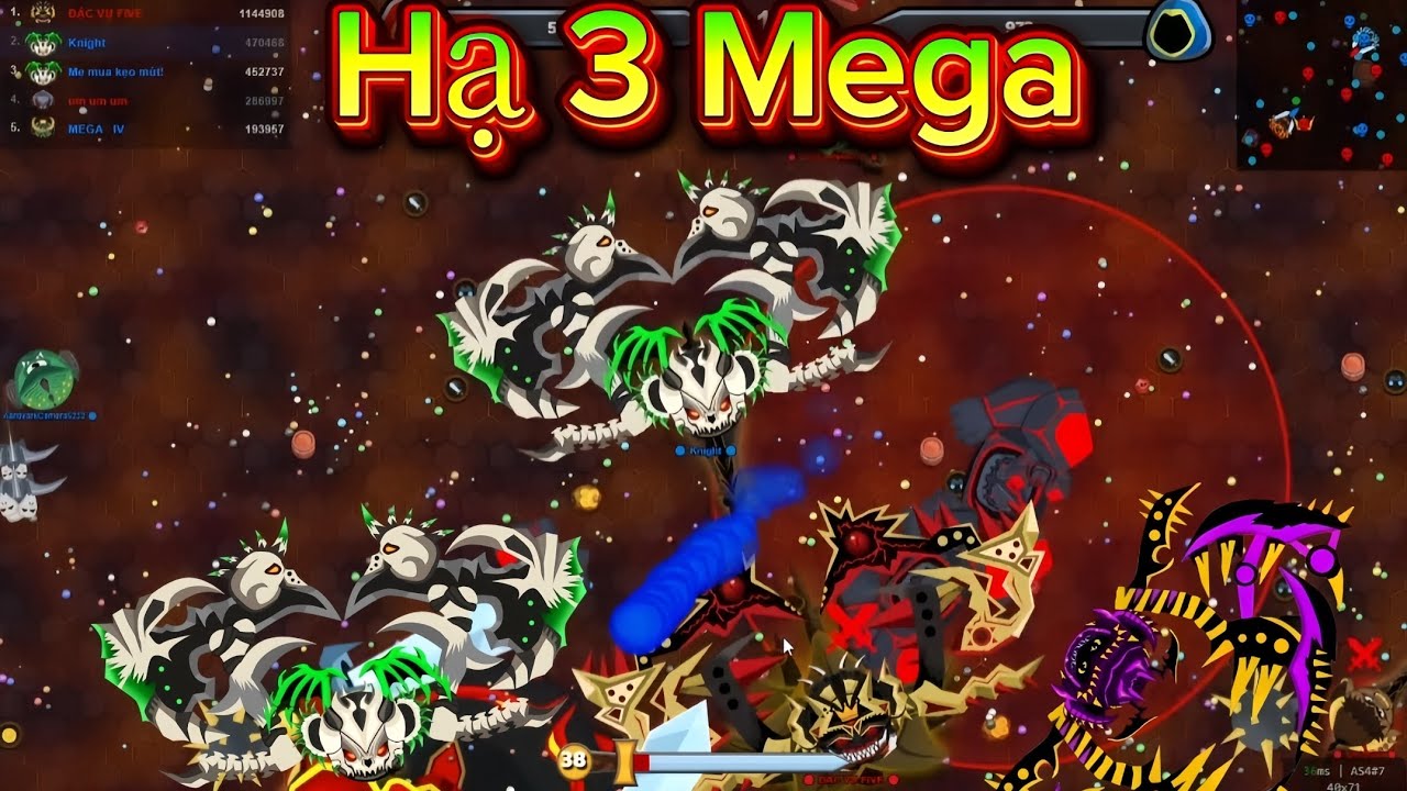 Evowars.io🕹️Vui vậy thôi nhưng bố dặn con này: Màn trả thù Mega thỏa mãn nhất từ trước tới nay💥