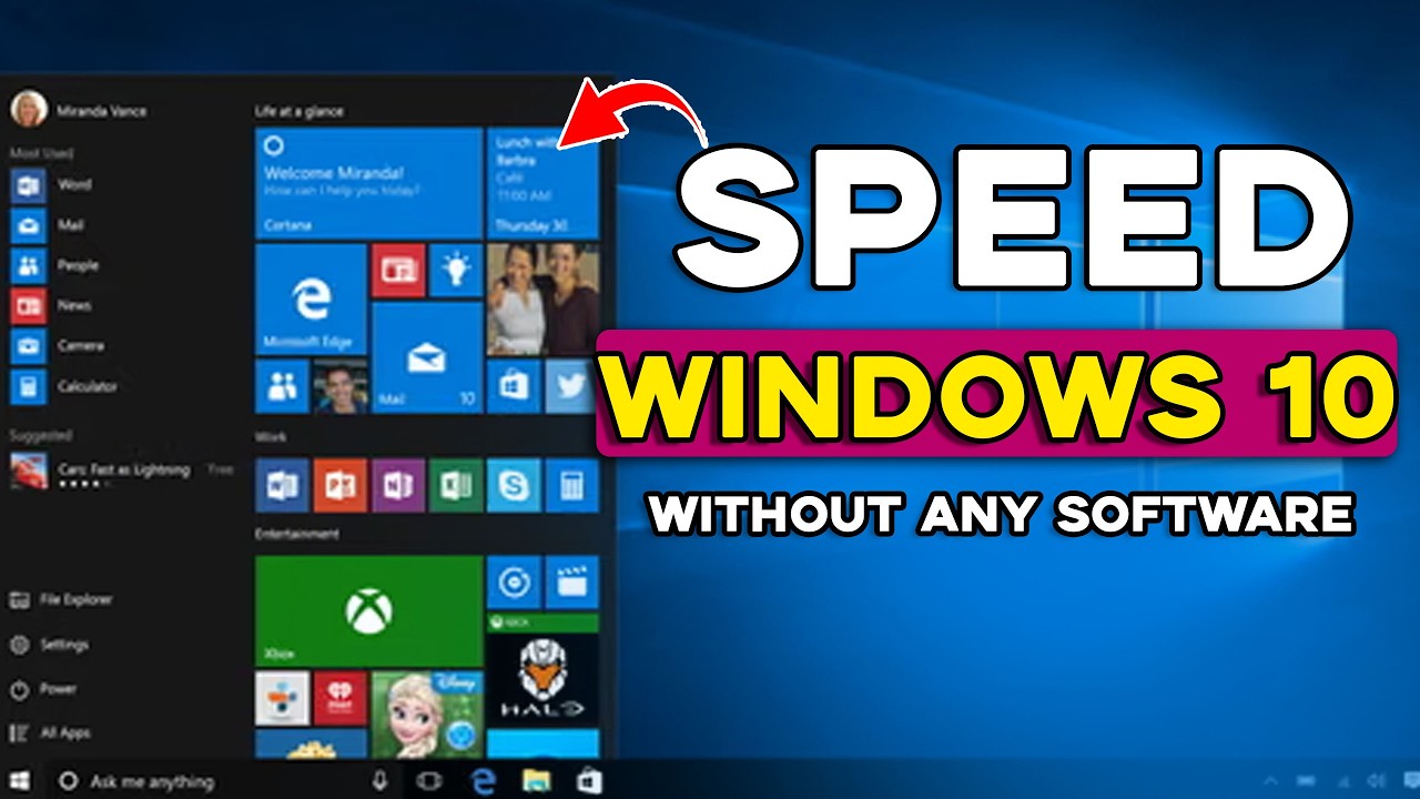 How to Speed Up Windows 10 (2026) 🚀 Make Your PC Faster Without Any ...