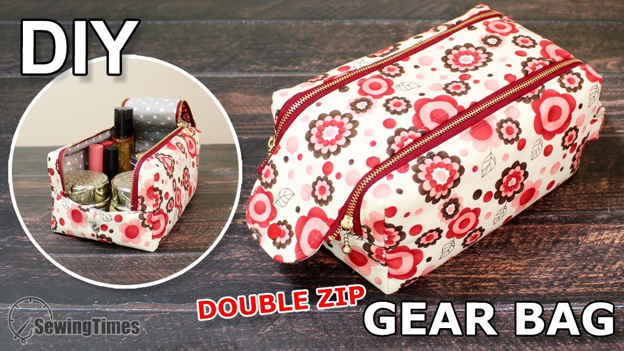 double zip bag