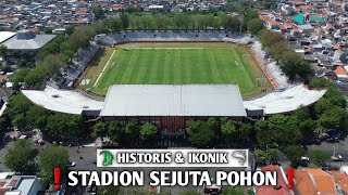 GELORA 10 NOVEMBER STADIUM❗️UNIQUE DESIGN WITH LUSH TREES WITHOUT AN ATHLETIC TRACK