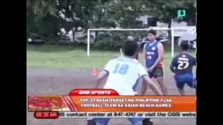 Sports lang: Top 3 finish, target ng Philippine Flag Footbal Team sa Asian Beach Games [07|31|14] screenshot 5