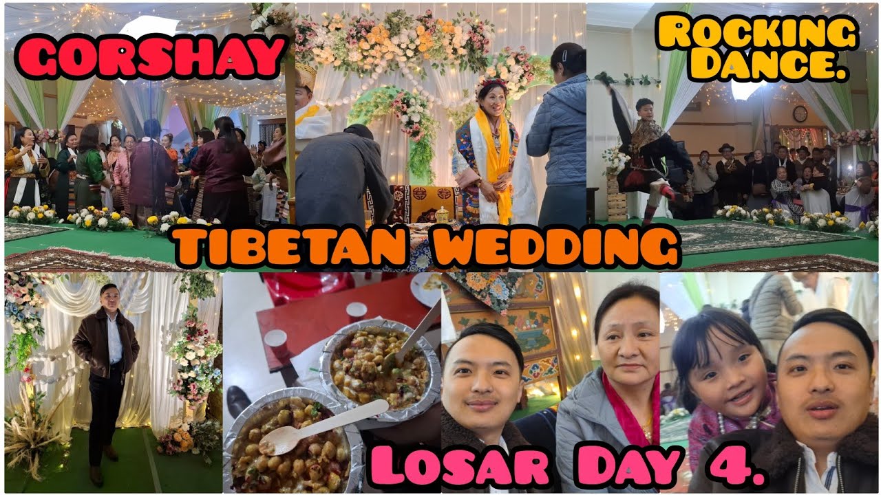 Tibetan Wedding Reception on Losar in Gangtok, Sikkim| Marriage Vlog. Gorshay #tibetan #vlogger  