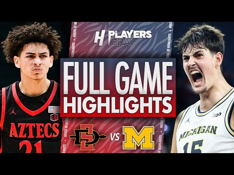 San Diego vs Michigan - FULL GAME HIGHLIGHTS | November 24, 2025 Players Era Tournament
