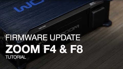 F4 and F8: Firmware Update