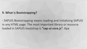 SAP Fiori/Ui5 Interview Questions Part 2 || sap web ide || Interview Questions