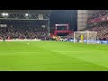 The moment Morgan Gibbs-White scores from the penalty spot for Nottingham Forest against Brighton