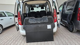 HOW TO REMOVE TOYOTA PROACE CITY SIDE PARTITION BAR? HOW TO REMOVE TOYOTA PROACE REAR TRUNK BAR?