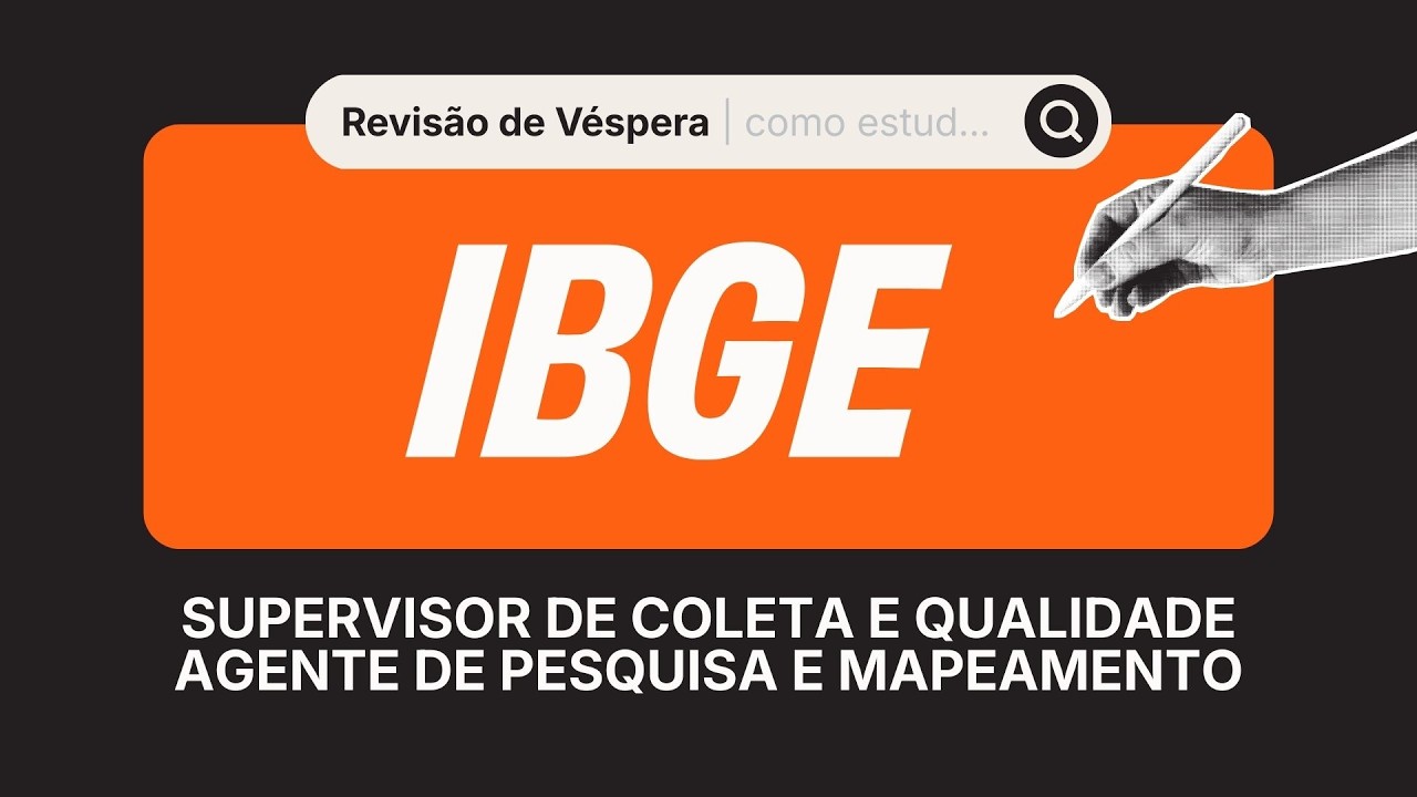 Revisão de Véspera - IBGE