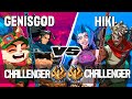 2XKO ▰ GENISGOD (Yasuo-Teemo) vs HIKI (Jinx-Ekko) ▰ 2XKO Pro level replays