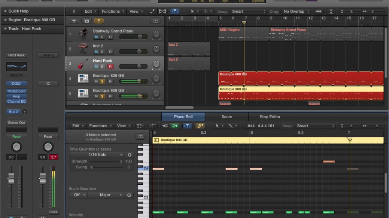 Kendrick Lamar - HUMBLE. Instrumental Remake (Logic Pro X)