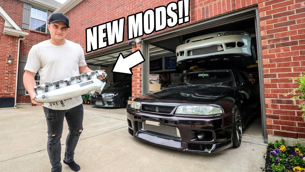 R33 SKYLINE GETS SOME POWER MODS! - YouTube