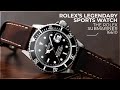 Rolexs legendary sports watch  the rolex submariner 16610 first look by watchgecko