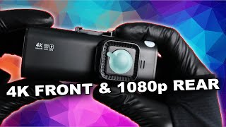 BEST Front and Rearview 4K Dash Cam? - REDTIGER F7NP | Unboxing & Review