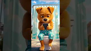 Goldie’s online toilet training session🚽😂#Goldie #PetTraining #FunnyPets #DogLife #CuteMoments