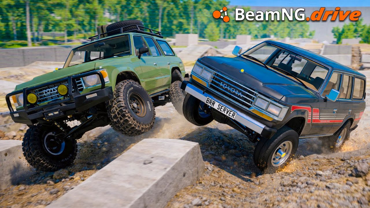 ¡Rompiendo SUSPENSIONES de TOYOTAS ANTIGUAS! | BeamNG.drive